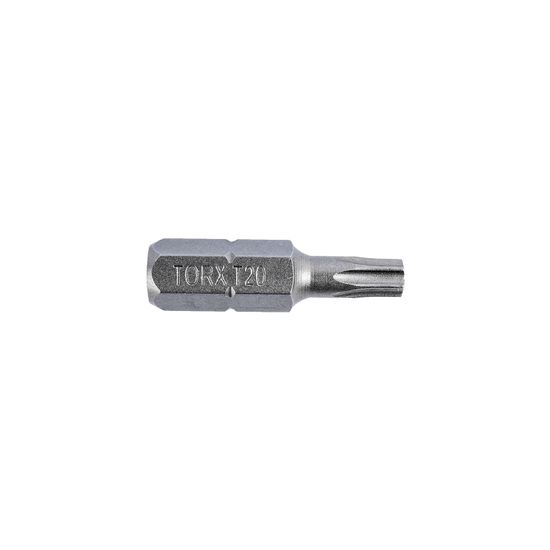 Torx Tamper Resistant Insert Bit T20h X 25mm Bulk